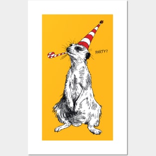 Party animal Posters and Art